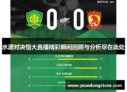 水源对决恒大直播精彩瞬间回顾与分析尽在此处